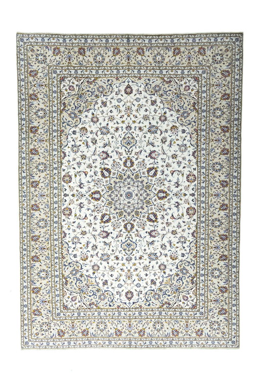 Hand-knotted Keshan cork oriental rug - 350 X 249 Cm