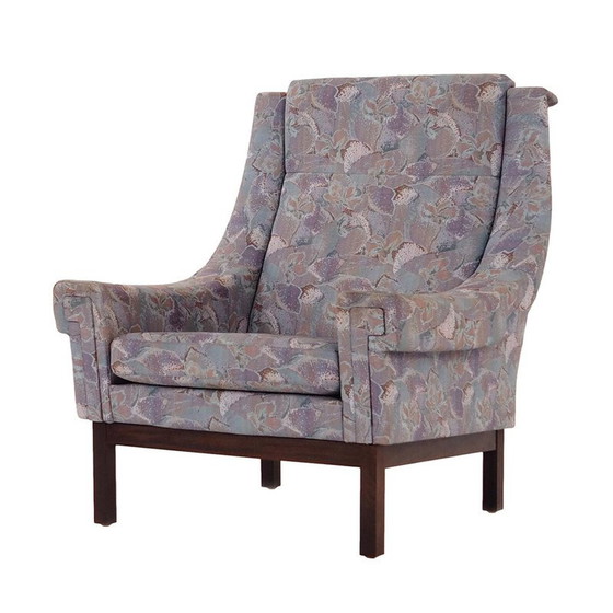 Image 1 of Vintage armchair with beechwood legs, 1970s