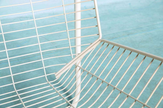 Image 1 of Set vintage Gammelgaard wire chair, wired lounge chairs Jarpen