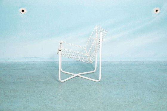 Image 1 of Set vintage Gammelgaard wire chair, wired lounge chairs Jarpen