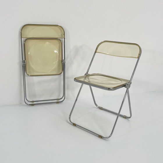 Image 1 of Plia Folding Chair By Giancarlo Piretti For Anonima Castelli, 1960S