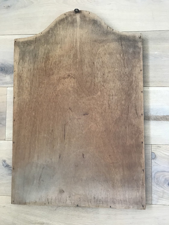 Image 1 of Vintage Oak Mirror