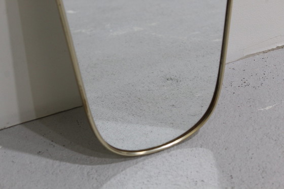 Image 1 of Miroir vintage, laiton - années 1960