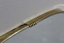 Vintage mirror, brass - 1960s