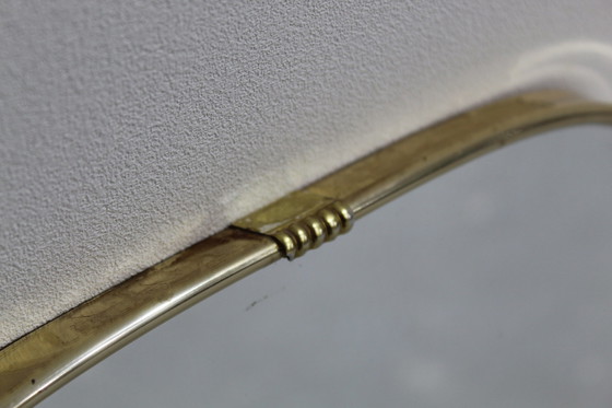 Image 1 of Miroir vintage, laiton - années 1960