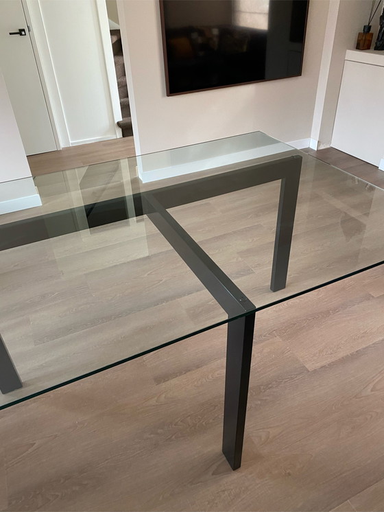 Image 1 of Terstal glass dining table/desk