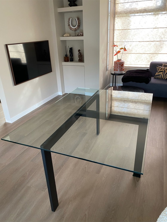 Image 1 of Terstal glass dining table/desk