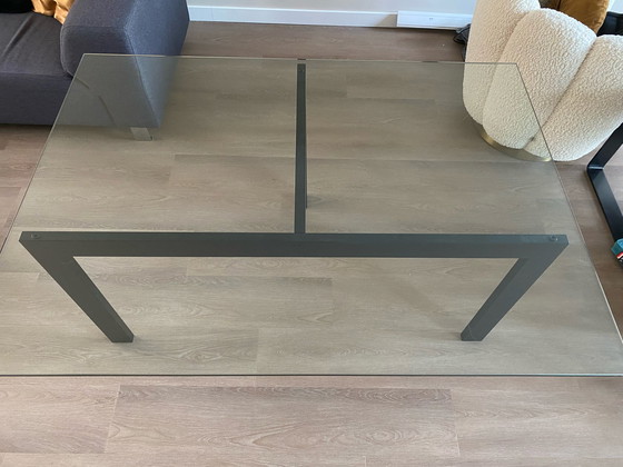 Image 1 of Terstal glass dining table/desk