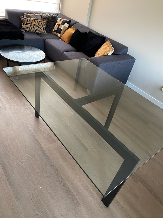 Image 1 of Terstal glass dining table/desk