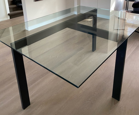 Image 1 of Terstal glass dining table/desk