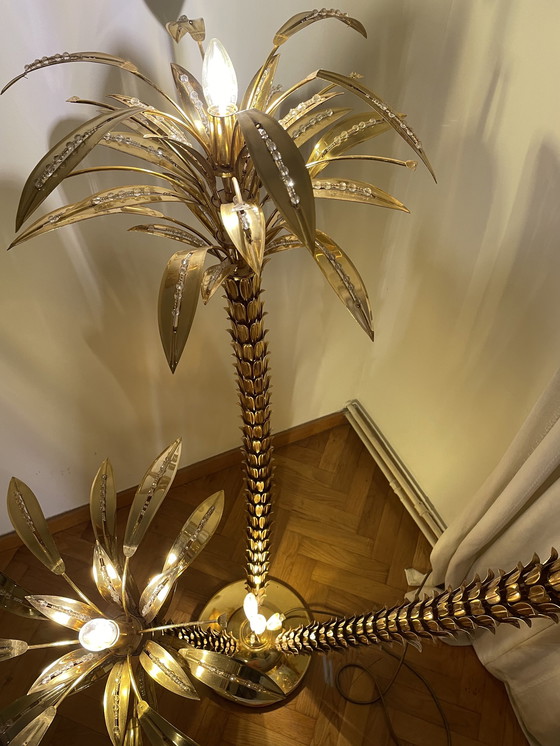 Image 1 of Maison Jansen Palm lamp