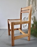 4x Vintage wooden chairs