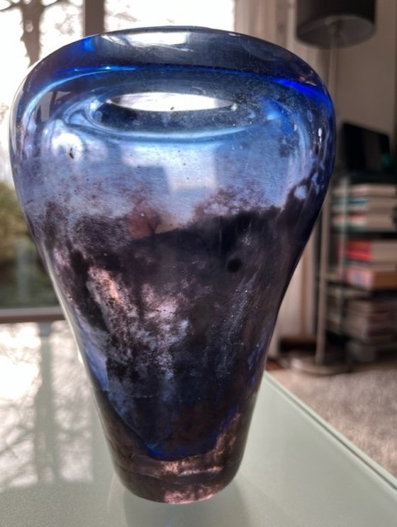 Image 1 of Glass blown vase