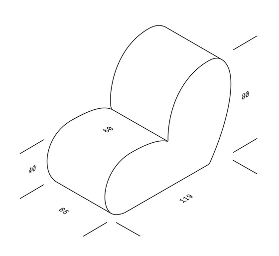 Image 1 of LEVI set sofa, lounge chair and ottoman