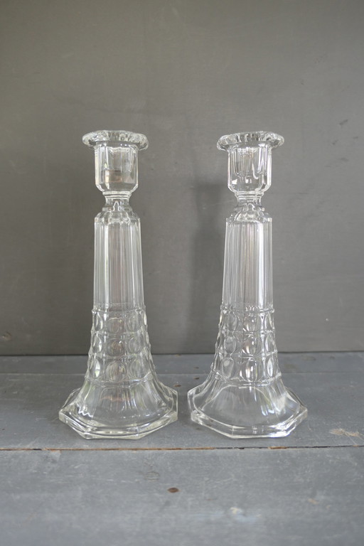 2x Luxval Candlestick