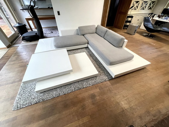 Image 1 of Rausch platform 2 lounge sofas + coffee table