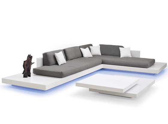 Image 1 of Rausch platform 2 lounge sofas + coffee table