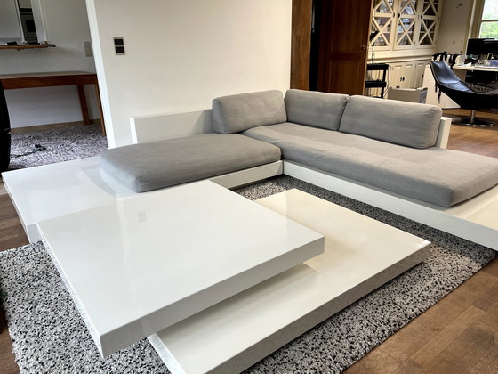 Image 1 of Rausch platform 2 lounge sofas + coffee table