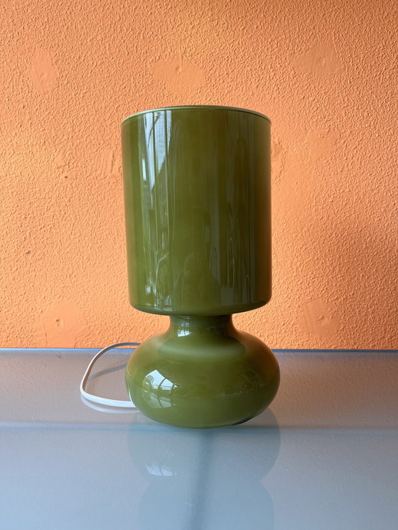 Image 1 of Ikea Moss Green Lykta Table Lamp Lamp