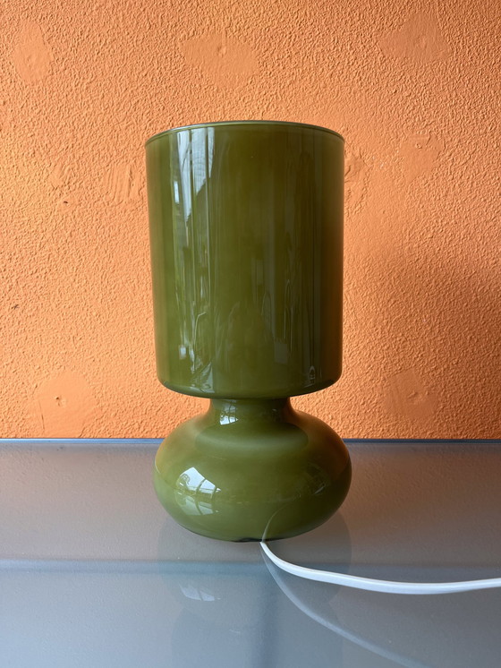 Image 1 of Ikea Moss Green Lykta Table Lamp Lamp