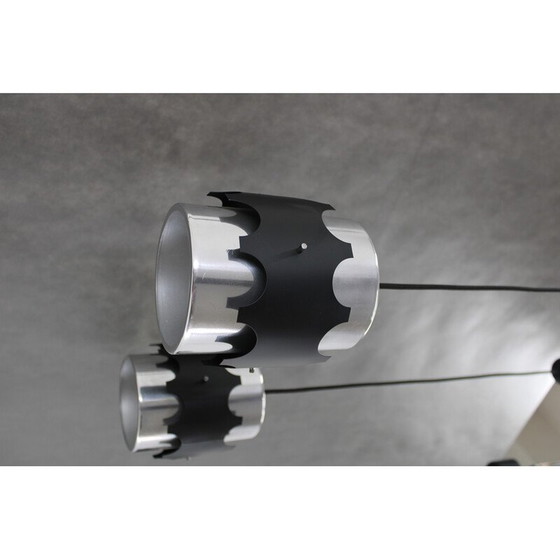 Image 1 of Set of 3 vintage pendant lamp, Denmark 1960
