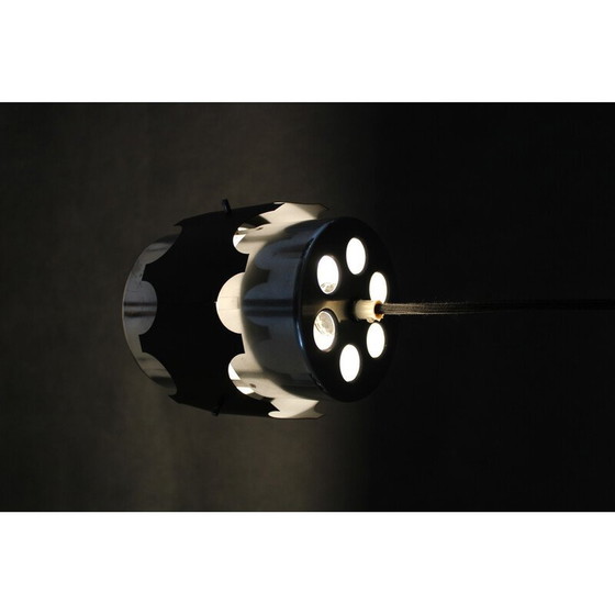 Image 1 of Set of 3 vintage pendant lamp, Denmark 1960