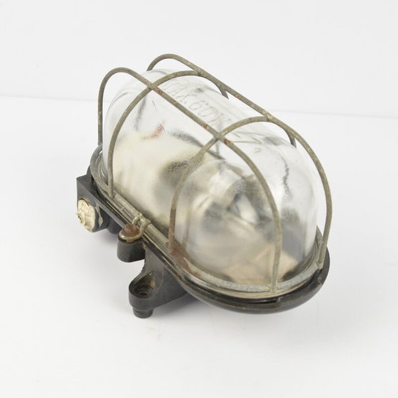 Image 1 of Vintage industrial wall lamp by Fabryka Materialów Środowiska, Poland 1960s