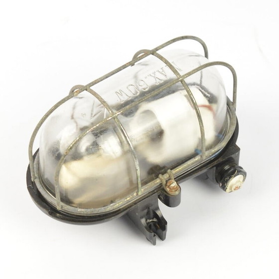 Image 1 of Vintage industrial wall lamp by Fabryka Materialów Środowiska, Poland 1960s