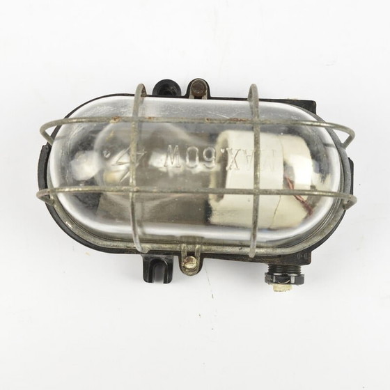Image 1 of Vintage industrial wall lamp by Fabryka Materialów Środowiska, Poland 1960s