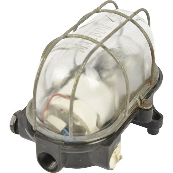 Image 1 of Vintage industrial wall lamp by Fabryka Materialów Środowiska, Poland 1960s