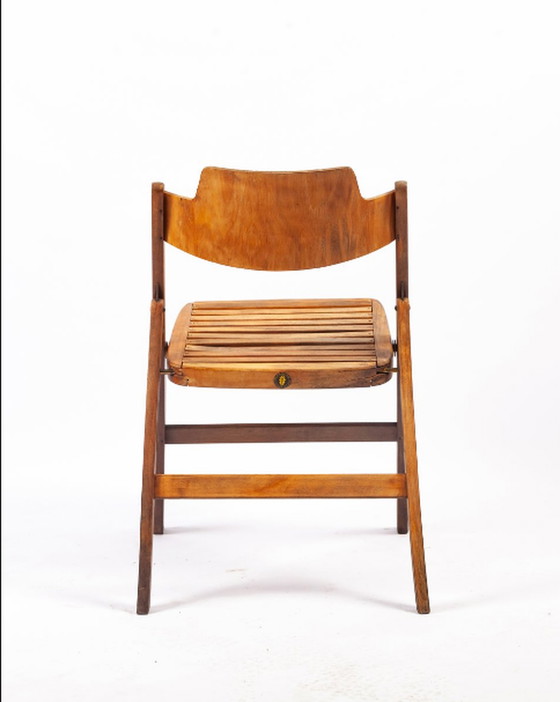 Image 1 of Wilde & Spieth wooden folding chair by Egon Eiermann