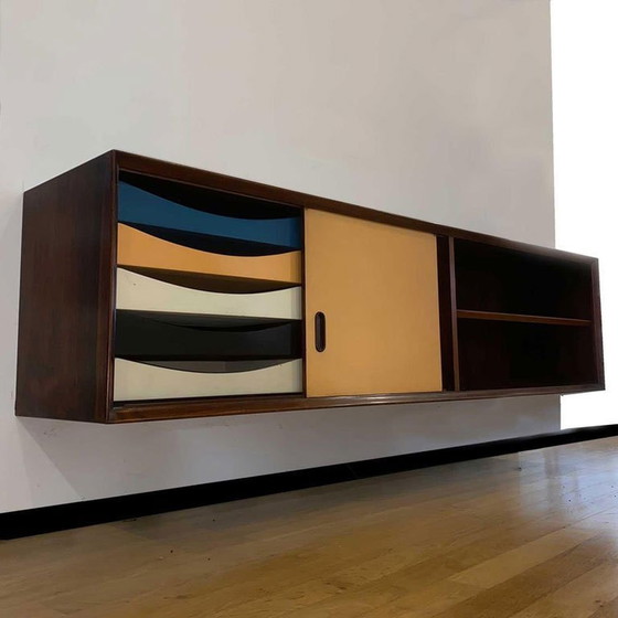 Image 1 of Arne Vodder Rosewood Wall Buffet