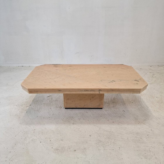 Image 1 of Vintage marble coffee table, Italy 1980