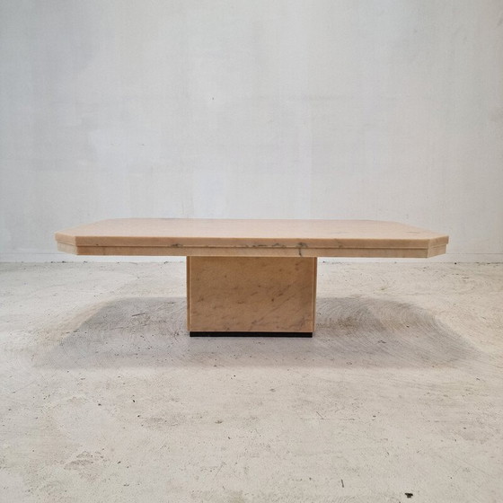 Image 1 of Vintage marble coffee table, Italy 1980