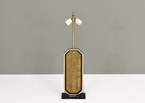 Image 1 of Lampe de table Georges Mathias en édition limitée pour MAHO - Belgique, circa 1970