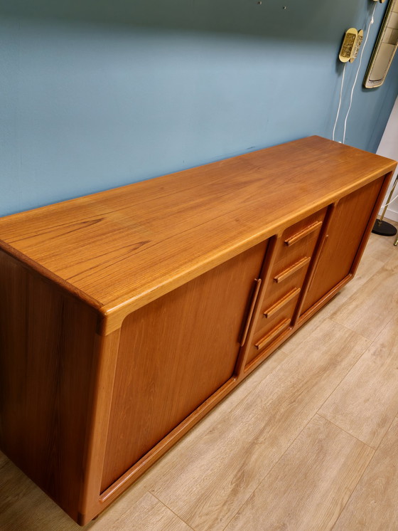 Image 1 of Buffet vintage + vitrine Unité murale