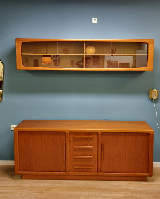 Image 1 of Credenza vintage + vetrina da parete