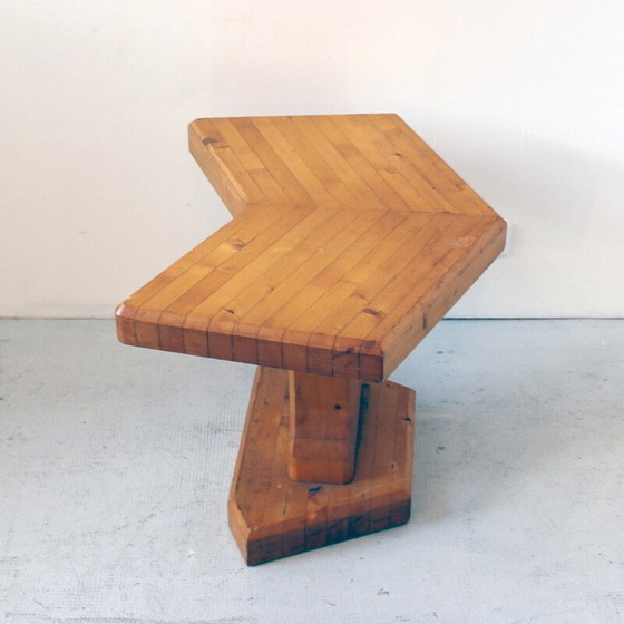 Image 1 of Divano vintage in pino laminato massello, 1970