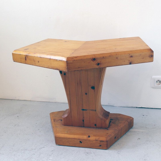 Image 1 of Divano vintage in pino laminato massello, 1970