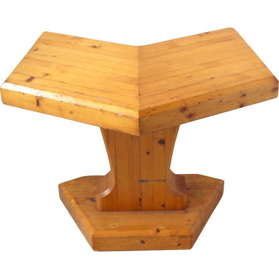 Image 1 of Divano vintage in pino laminato massello, 1970