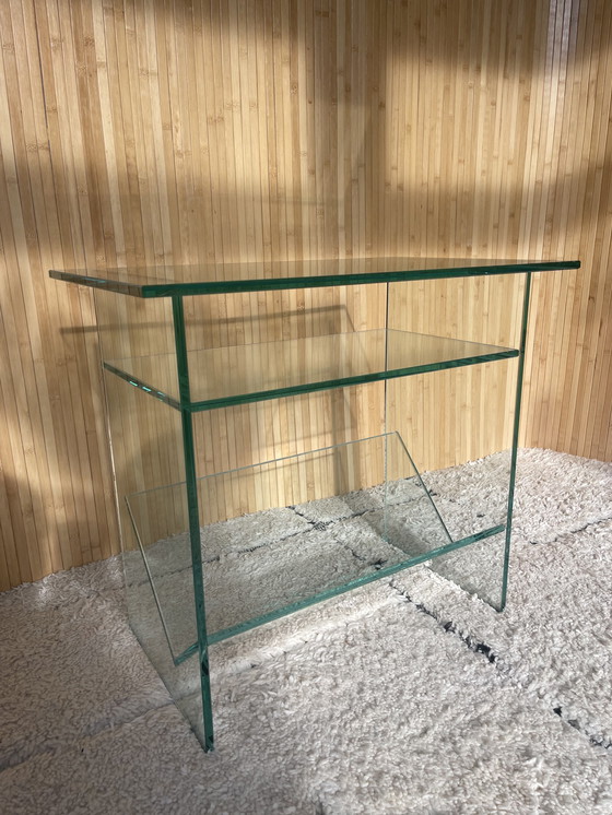 Image 1 of Glass Audio Furniture, Reading Rack, Nightstand