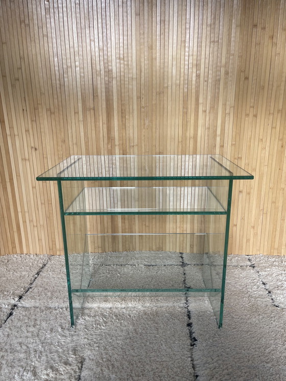 Image 1 of Glass Audio Furniture, Reading Rack, Nightstand