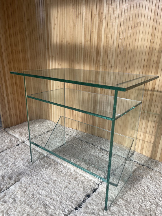 Image 1 of Glass Audio Furniture, Reading Rack, Nightstand