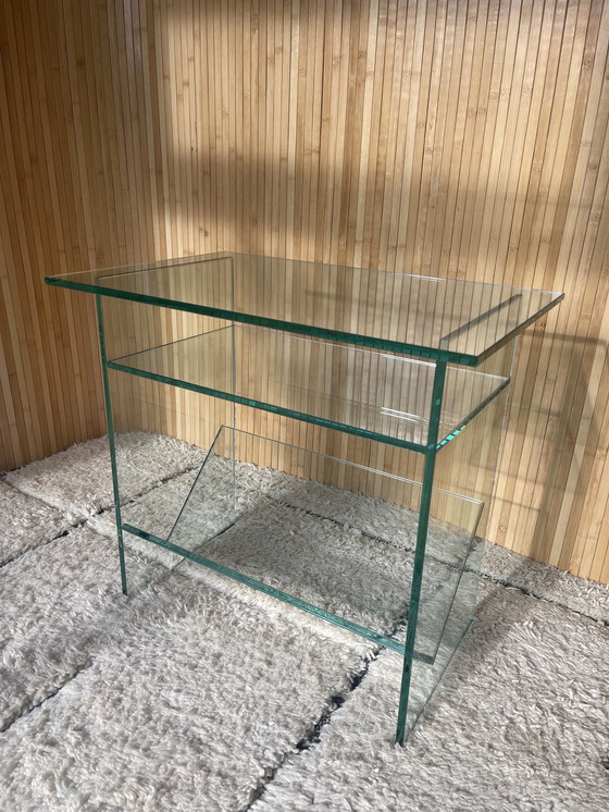 Image 1 of Glass Audio Furniture, Reading Rack, Nightstand