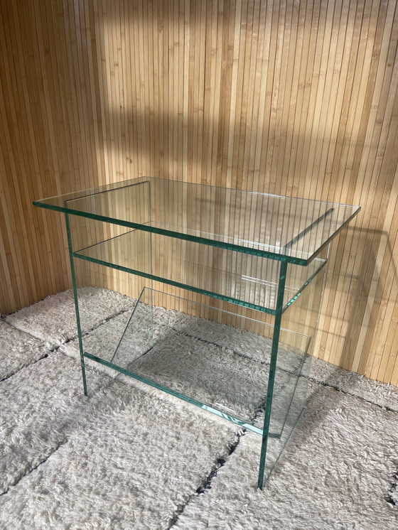 Image 1 of Glass Audio Furniture, Reading Rack, Nightstand