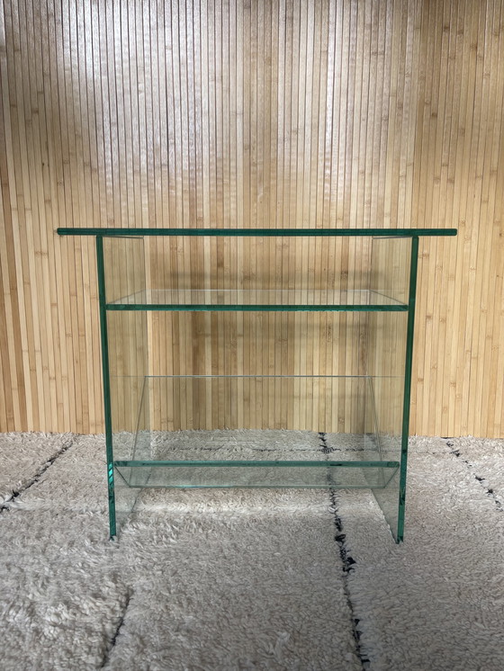 Image 1 of Glass Audio Furniture, Reading Rack, Nightstand