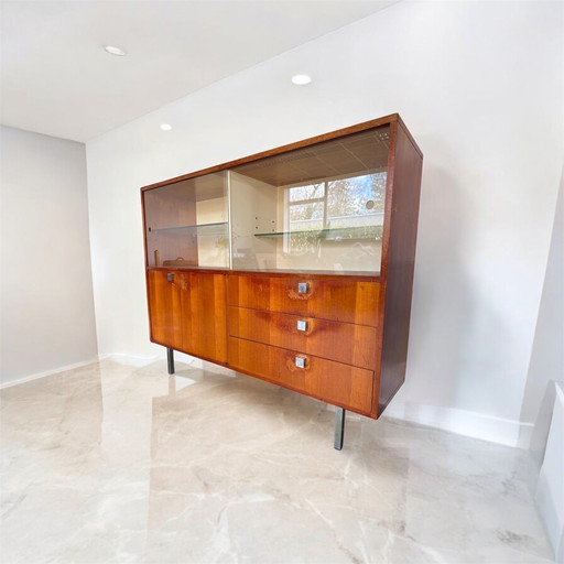 Vintage Mid - Century Display Cabinet by Alfred Hendrickx for Belform