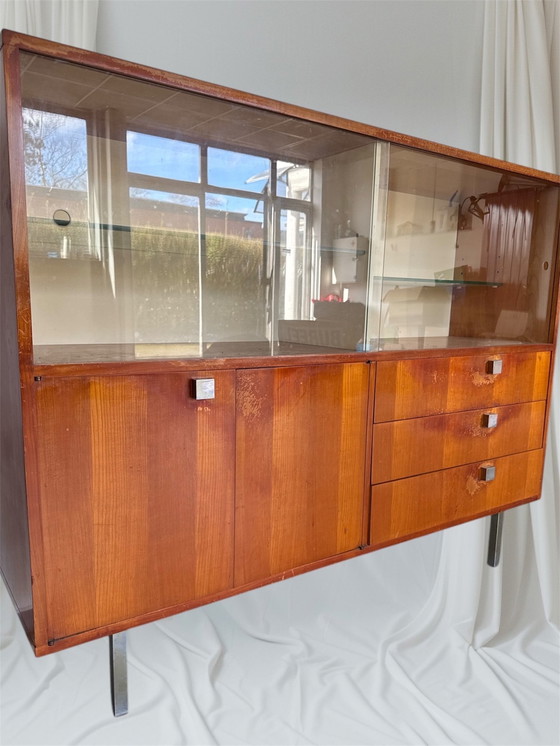 Image 1 of Vintage Mid - Century Display Cabinet by Alfred Hendrickx for Belform