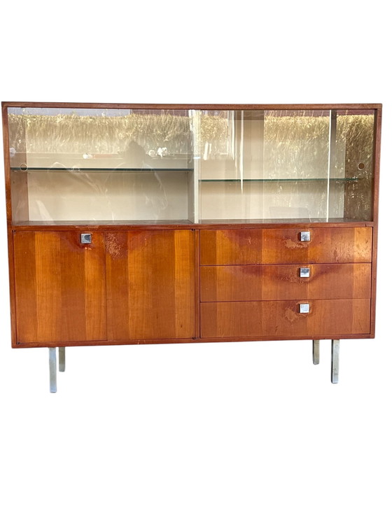 Image 1 of Vintage Mid - Century Display Cabinet by Alfred Hendrickx for Belform
