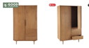 Kleiderschrank vintage